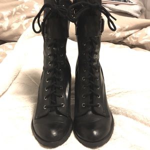 MIA | Heeled Combat Boots